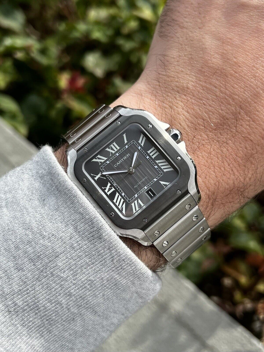 Cartier Santos Grey
