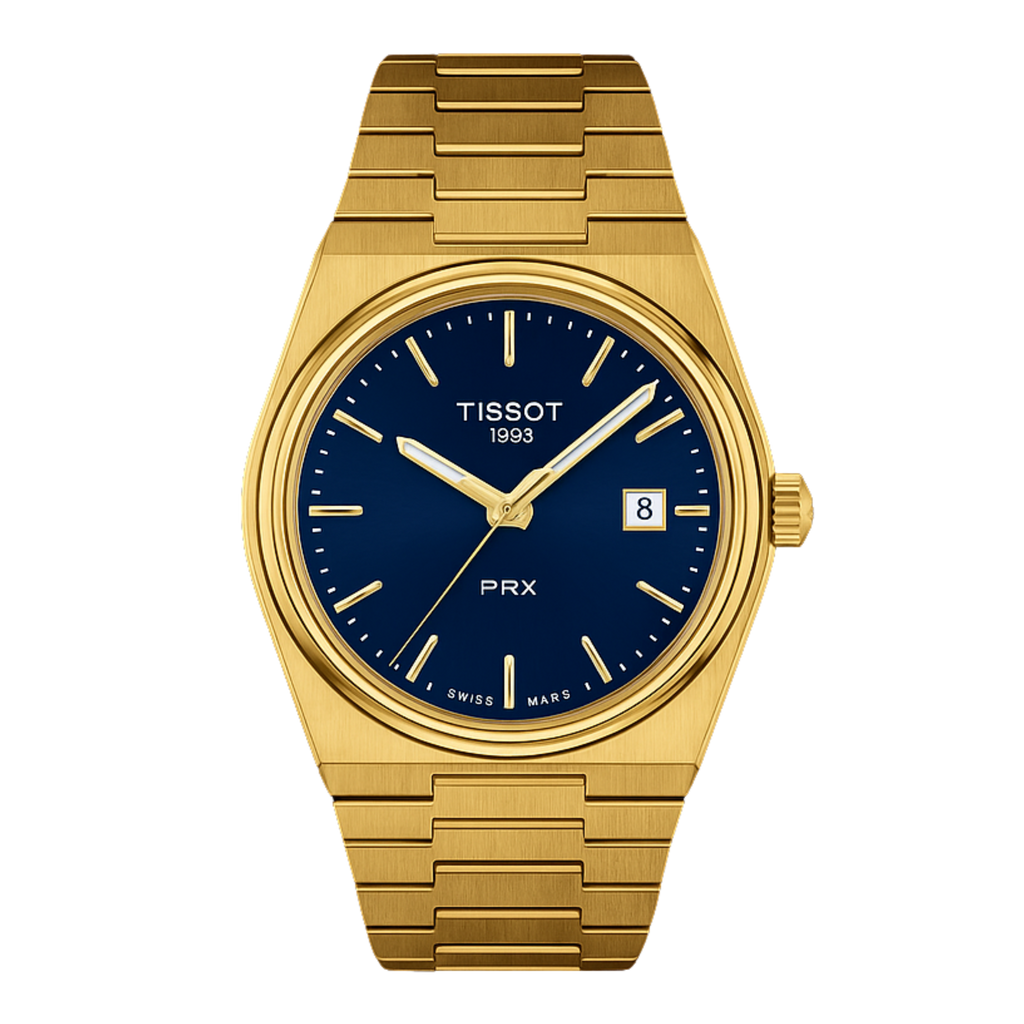 Tissot PRX 40mm – Gold Blue