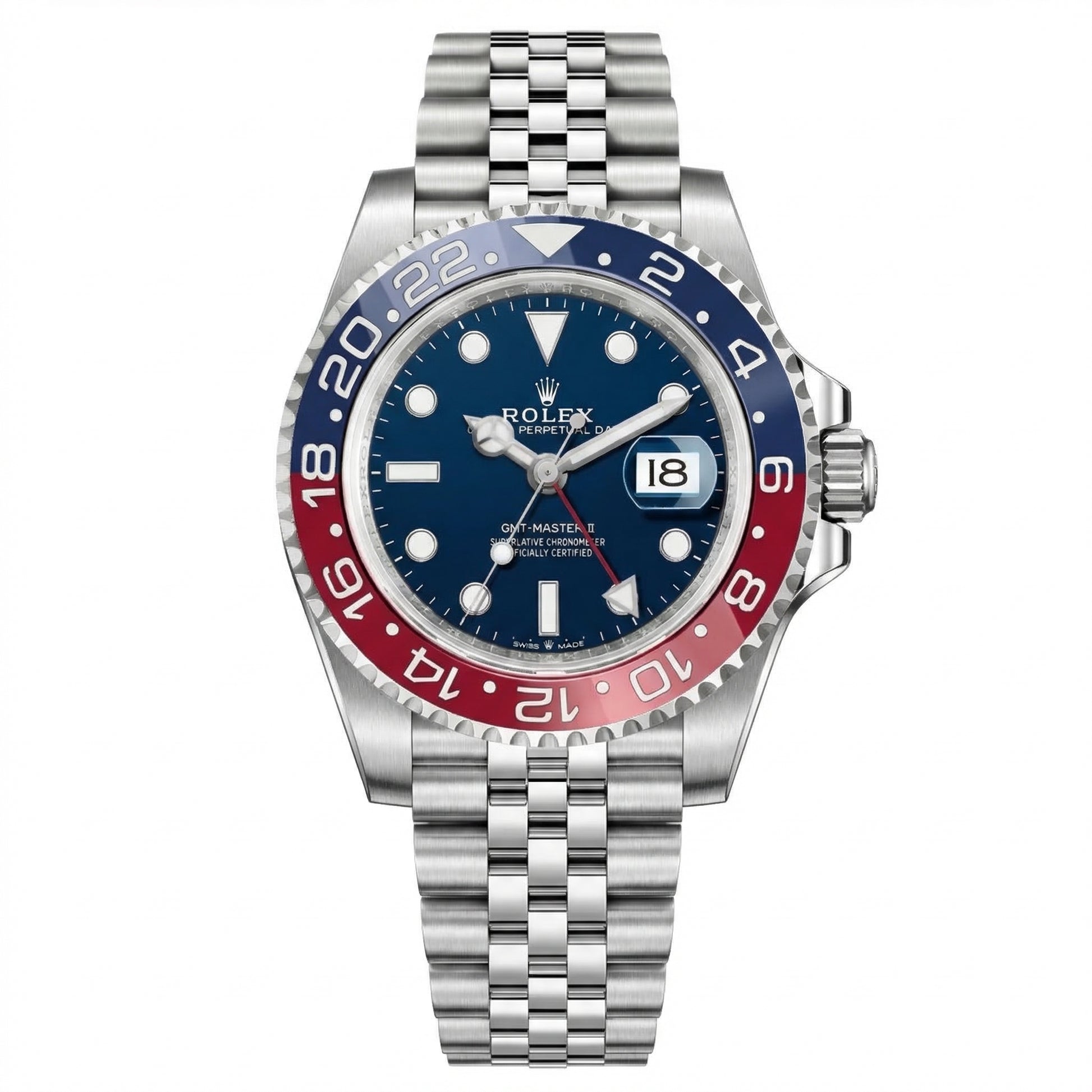 Rolex GMT Master II - PEPSI BLUE DIAL