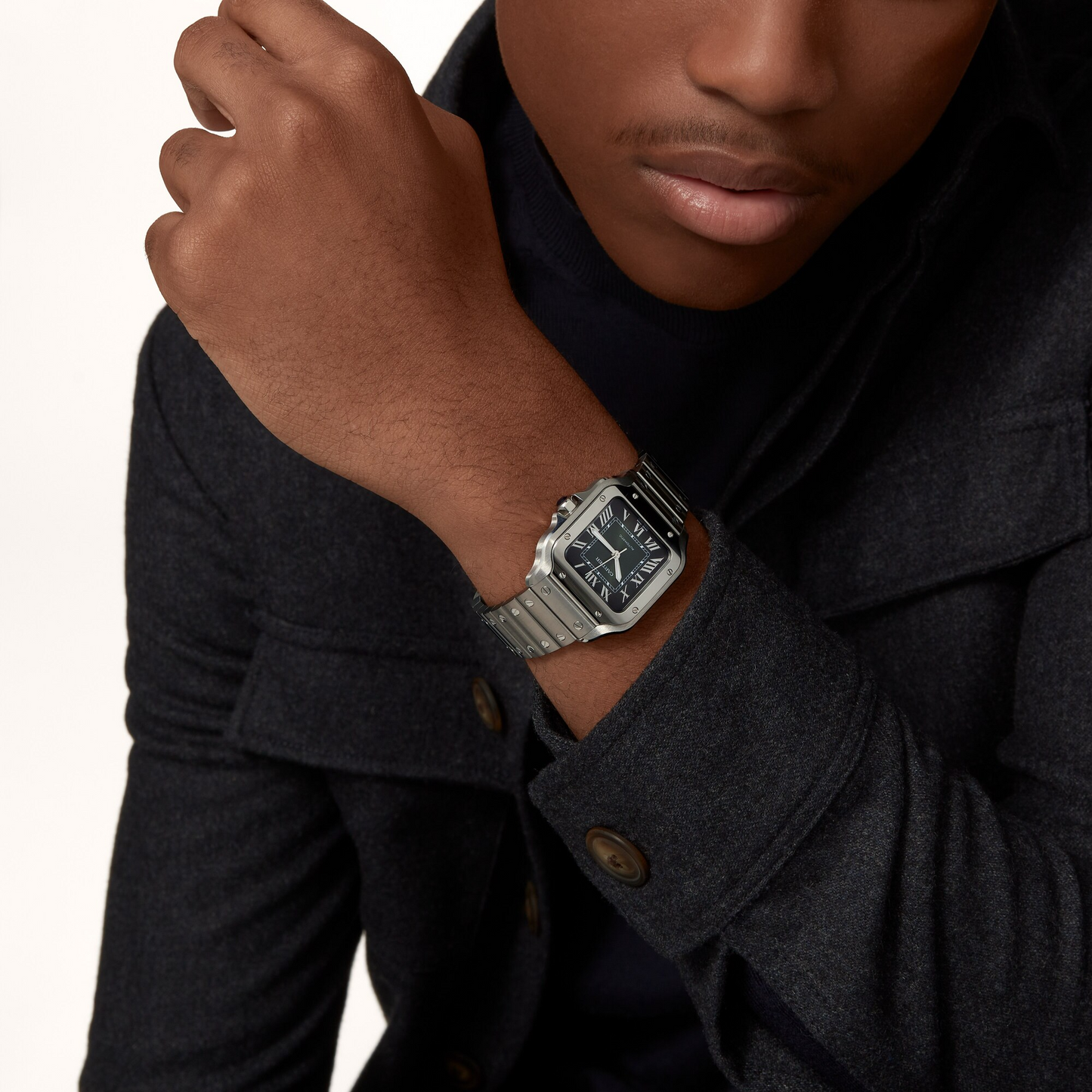 Cartier Santos Green