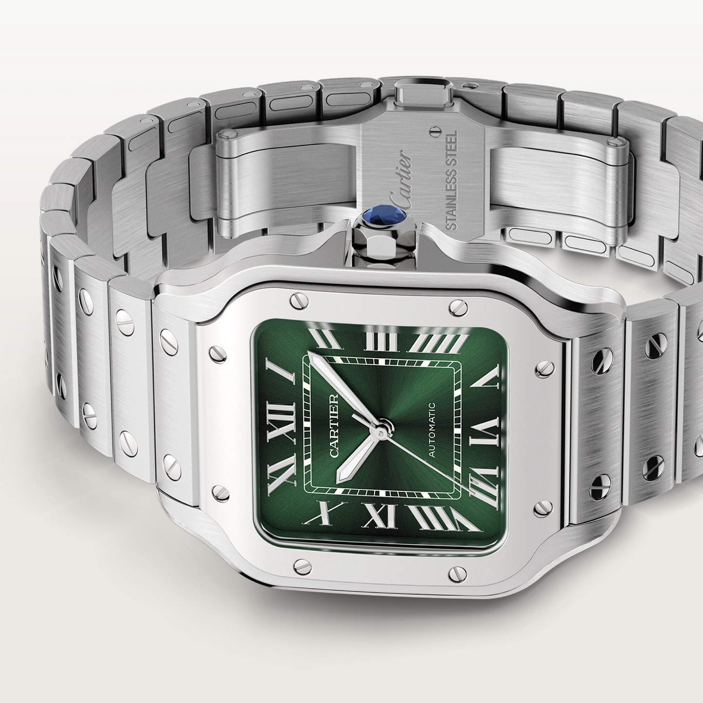 Cartier Santos Green